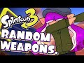Random weapon private battles with you  splatoon 3