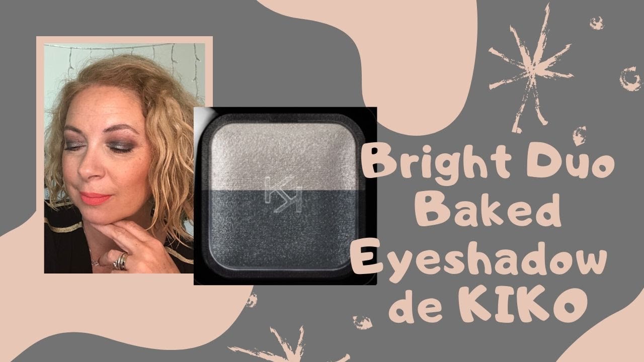 GRWM MAKEUP - je teste un Bright Duo Baked Eyeshadow  de KIKO