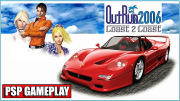 OutRun 2006: Coast 2 Coast - PSP Gameplay - OutRun Mode