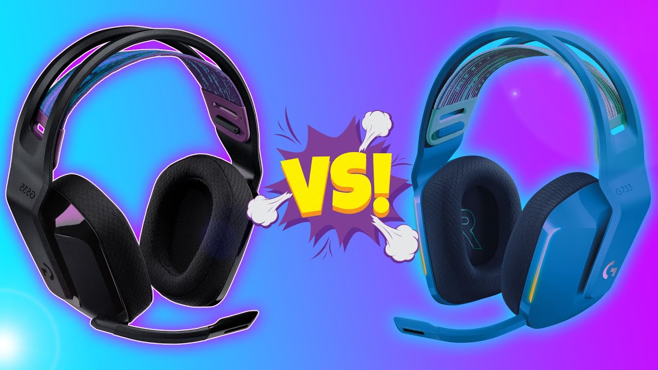 Logitech: G535 vs G733 - YouTube