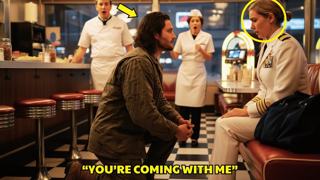 Single Dad Janitor Saw a Navy Admiral at a Diner and Said ‘You’re Coming With Me’—Then Took Her Home