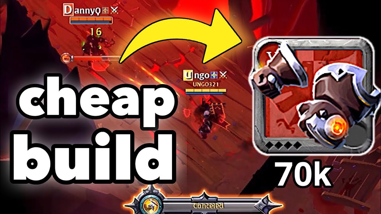 best build war gloves -Albion online (east server)