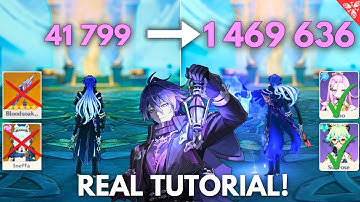 F2P:- Flins 1.4 Million Damage Tutorial !! [ Genshin Impact ]