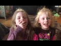 Girls singing silly