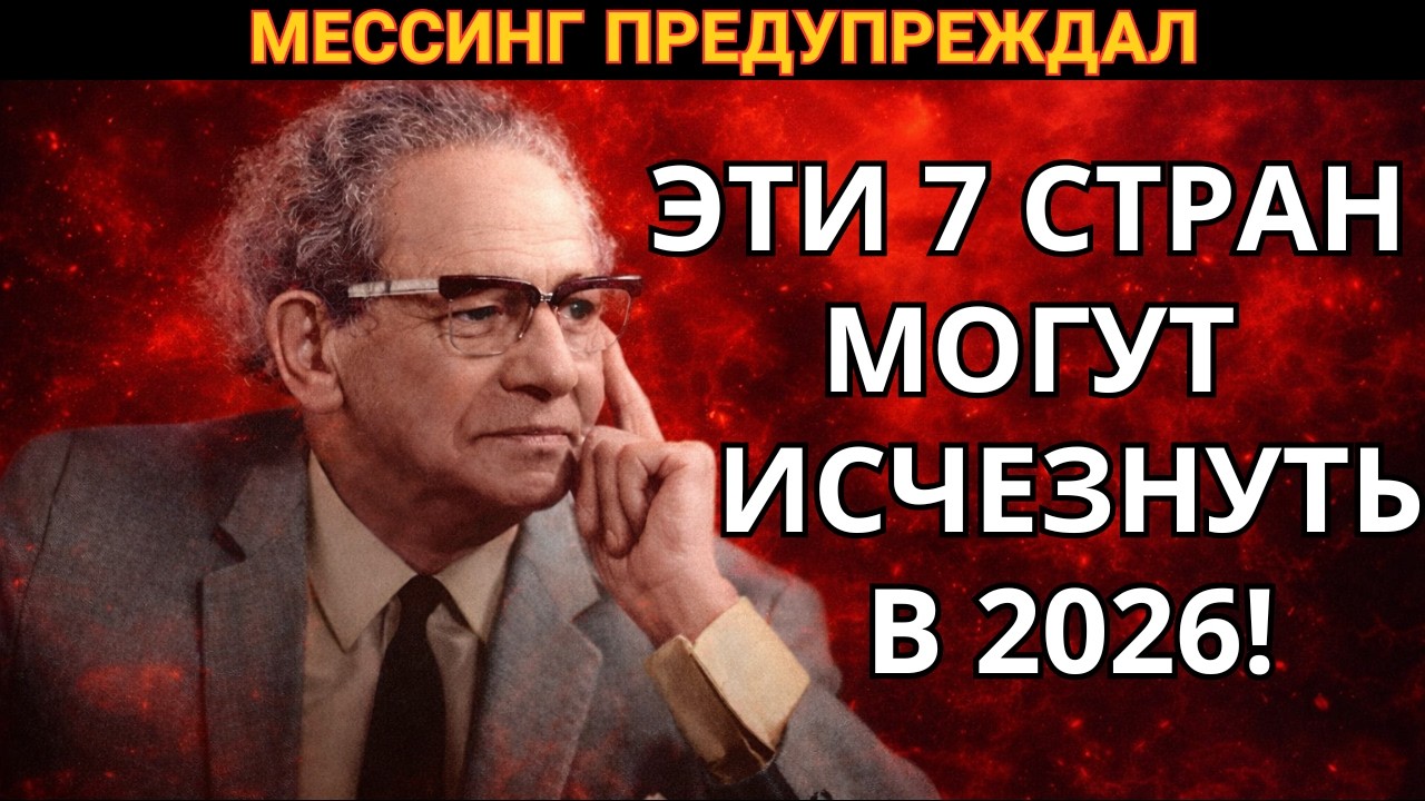 МЕССИНГ ПРЕДУПРЕЖДАЛ! 7 стран, которым пророчат исчезновение.
