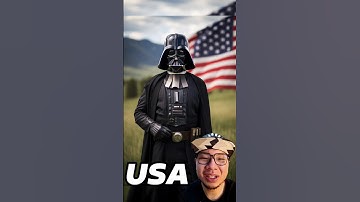 Darth Vader in different countries style #midjourney #ai
