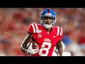 Ole Miss WR Elijah Moore Highlights