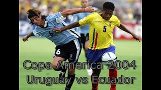 Uruguay - Ecuador (Copa America 2004, group B)