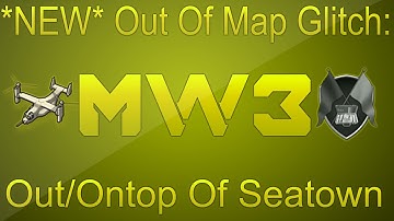 MW3: Seatown Out/Ontop Map II Ospery Gunner Glitches II PS3 Tutorial