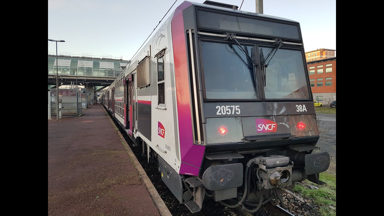 RER🟨Ligne C🟨: Massy-Palaiseau ➡ Pontoise en Z 20500 Carmilion