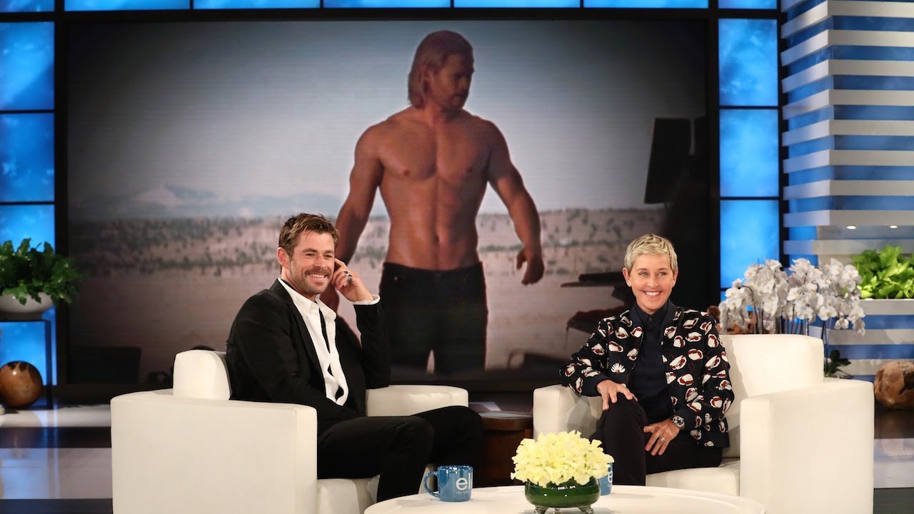 Ellen Celebrates Chris Hemsworth's Body of Work