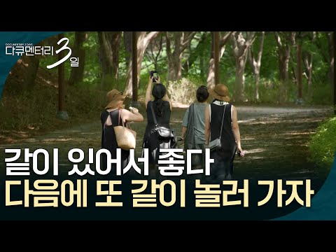 같이 있어서 좋다 다음에 또 같이 놀러 가자 [다큐멘터리 3일] | KBS 260817 방송