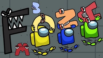 Among Us vs Impostor F | Save Alphabet Lore