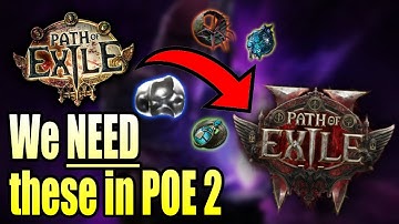 Please GGG, Add These Path of Exile 1 Features to PoE 2!