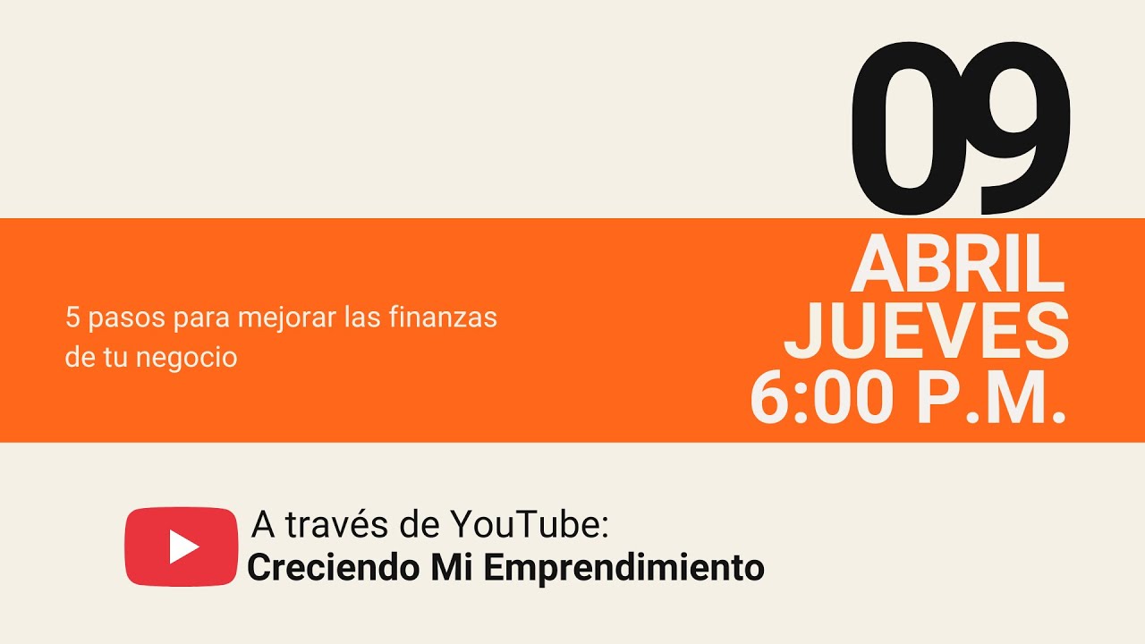 5 pasos para mejorar las finanzas de tu negocio - YouTube