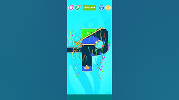 save the fish level 488 -mobile game/fishdom #shorts