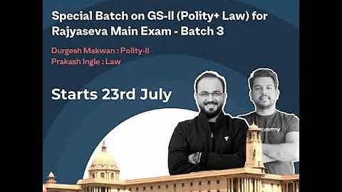 Launching New Batch for Rajyaseva Main Exam | Starts 23rd July #shorts #mpsc