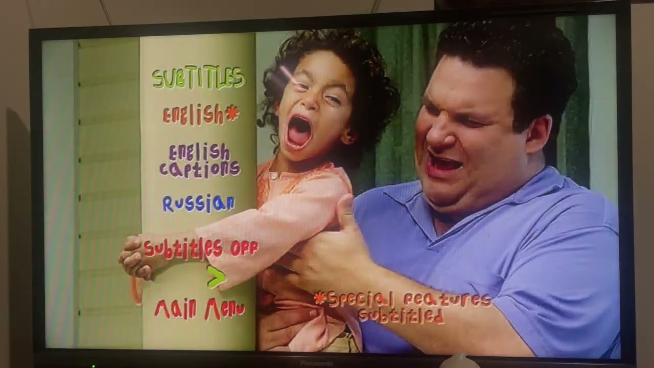 Daddy Day Care 2003 UK DVD Menu Walkthrough