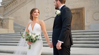 Indianapolis Union Station Wedding Video | Emotional Groom Reaction