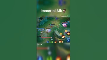 Immortal Afk🗿 #mobilelegends #mobilelegendsbangbang #mlbb #ml #mobilelegend #mlbbcreatorcamp