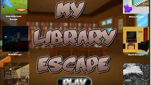 My Library Escape Wow Escape Games Walkthrough solution