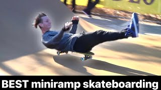 BEST mini ramp skateboarding ever!