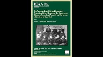 Transnational Life and Agency of Aroussiag Iskian: Retracing the Steps of an Obscure Armenian Woman