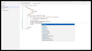 Html create a Website with two web pages linked to each other. The links are in the text and image.