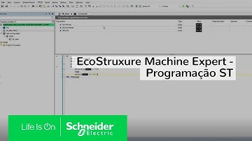 EcoStruxure Machine Expert -  Programação ST | Schneider Electric Brasil
