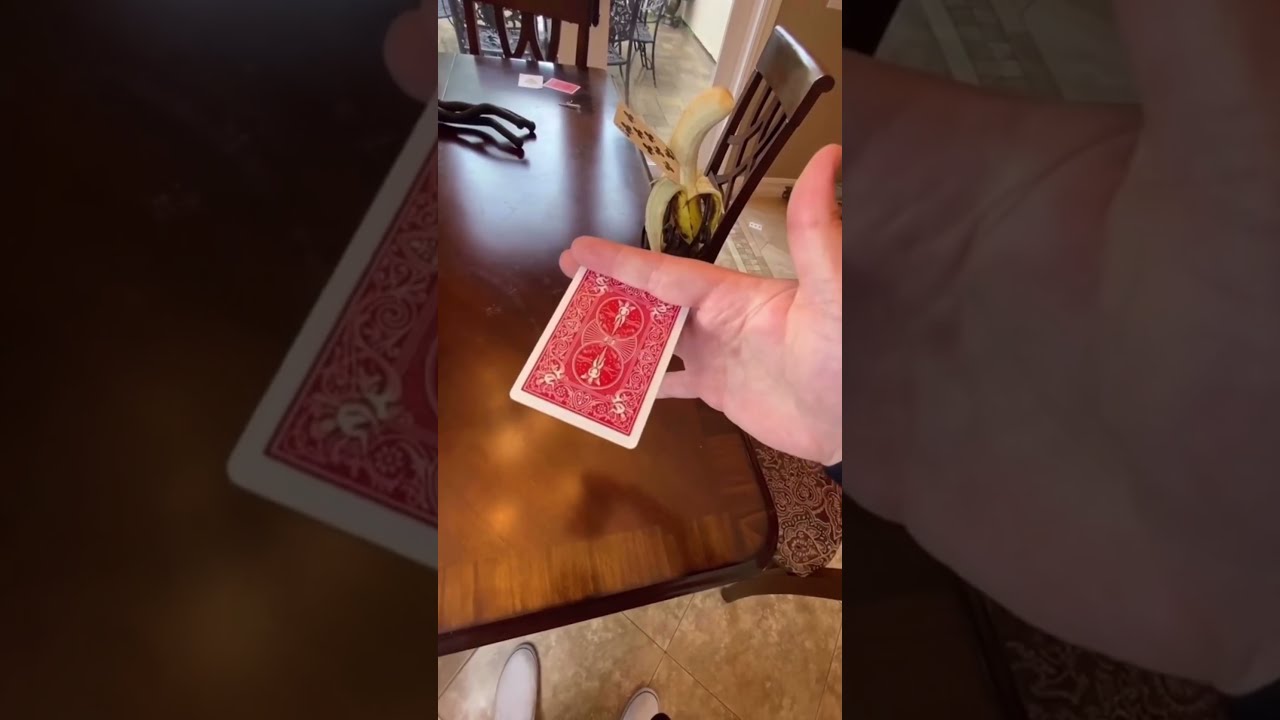 How To Throw Cards Shorts