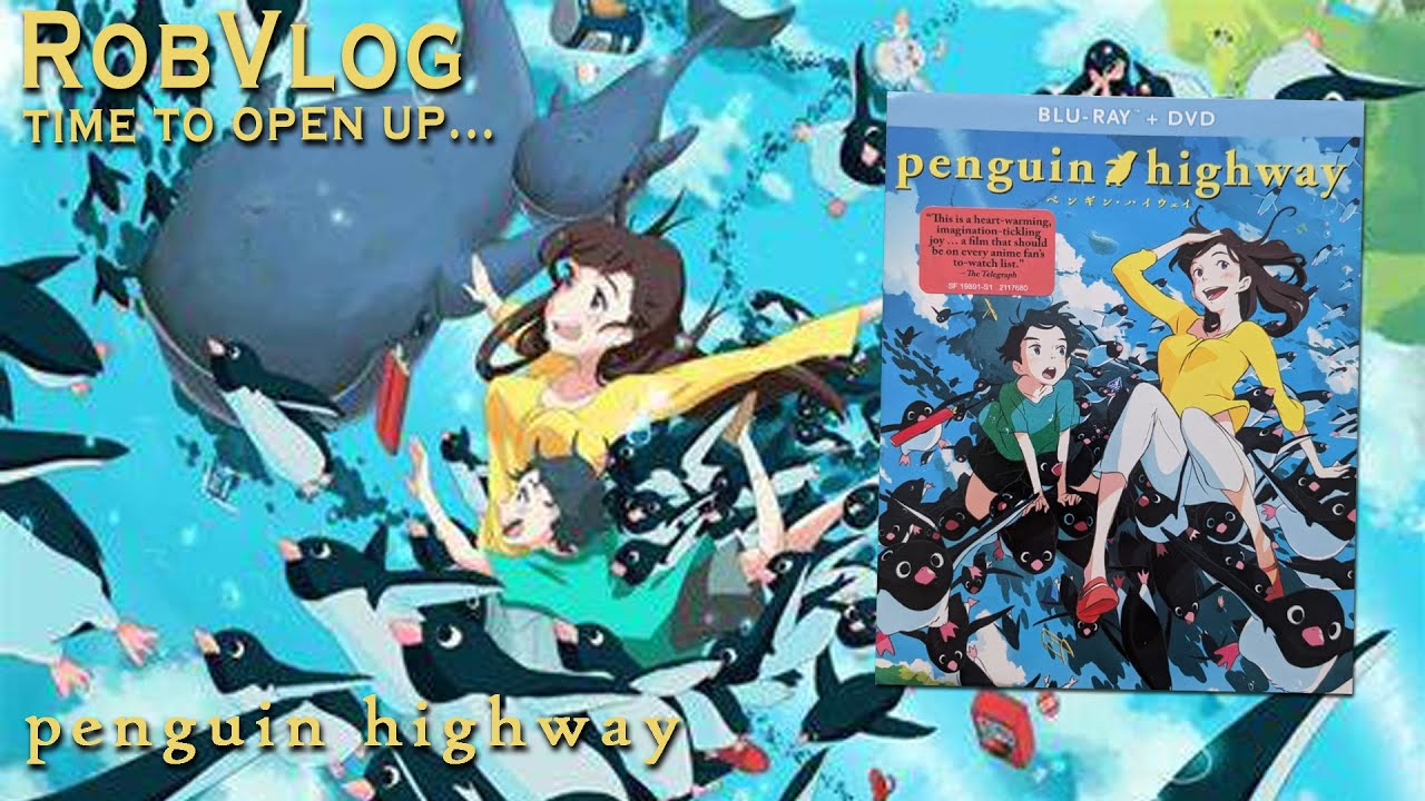 Unboxing Penguin Highway on blu-ray from Shout Factory
