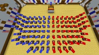 US Government Portrayed by Minecraft #Shorts