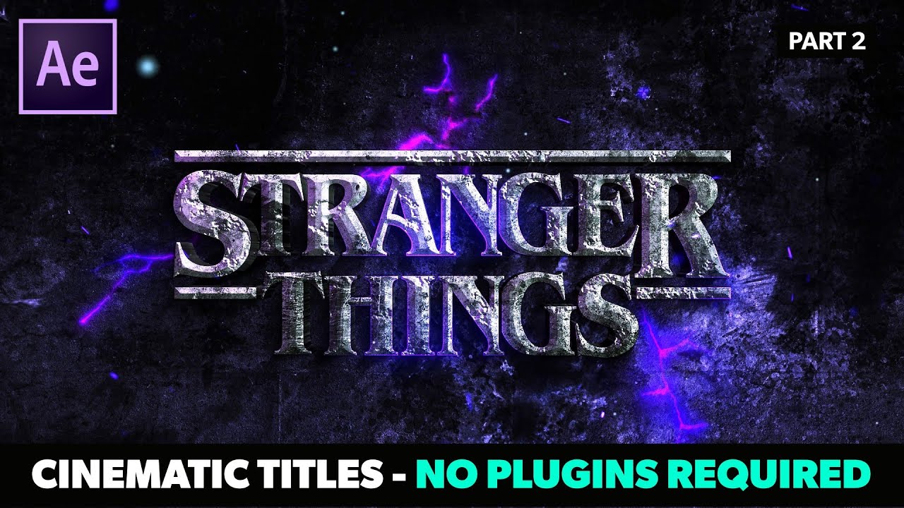 Create Epic Cinematic Trailer Titles in After Effects - No Plugins ...