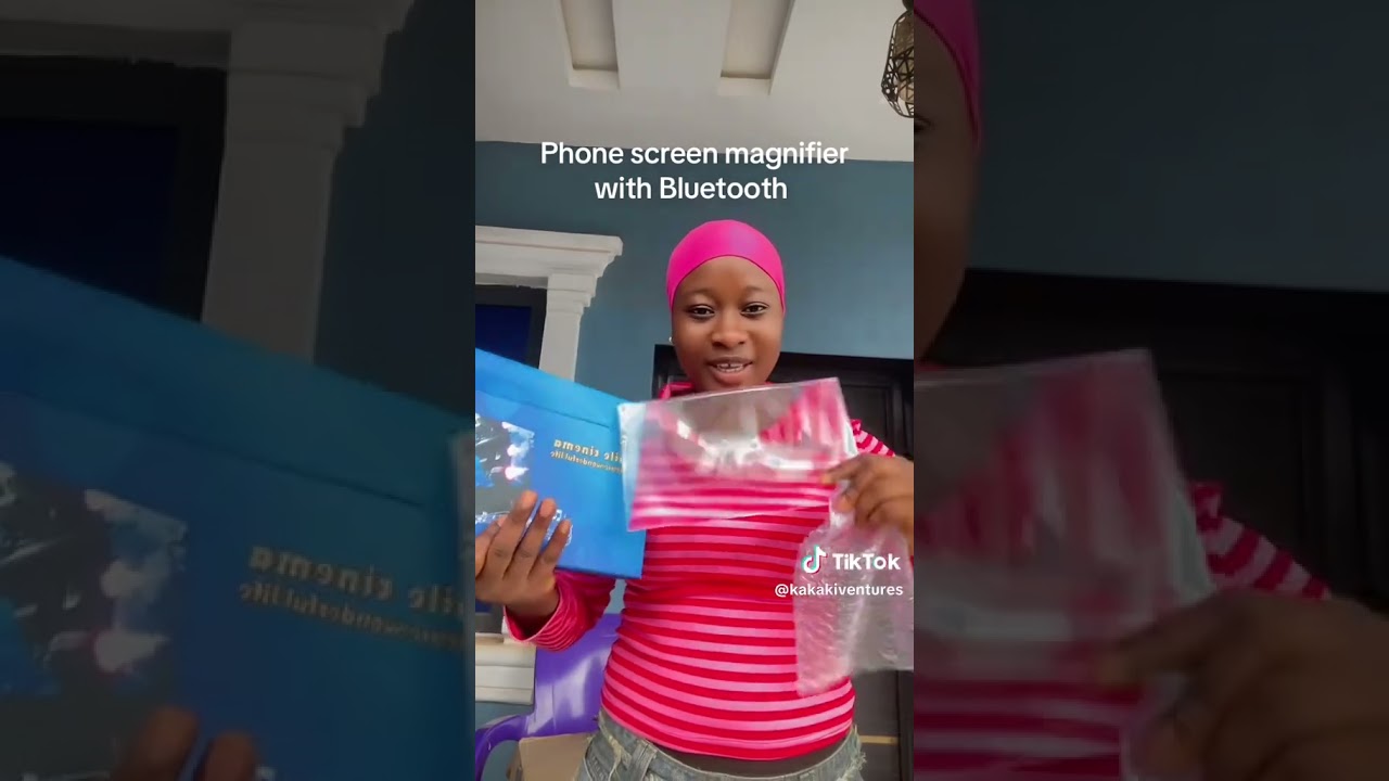 Phone Screen Magnifier With Bluetooth Speaker and Inbuilt Battery