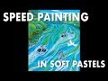 &quot;River Crossing&quot; Speed Painting in Soft Pastels