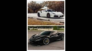 Black Vs White Carchallenge Super Car Lamborghiniferrarikoeinigseggcars supercars shorts