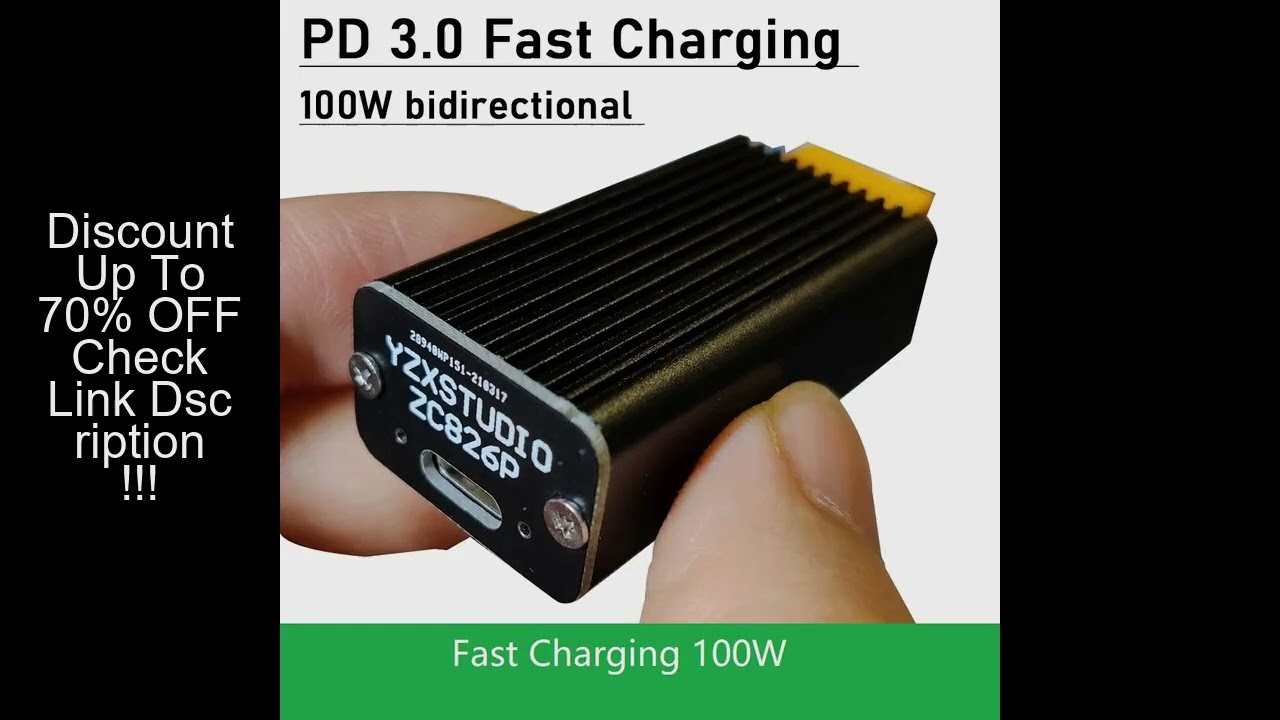 IP2368 100W bidirectional PD 3.0 Fast Charging module buck-boost fast Charge board 4S lithium batter