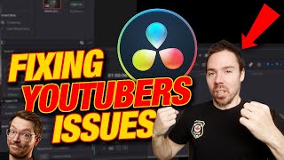 They MIGHT fix your DAVINCI RESOLVE Workflow issues too!