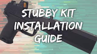 Installation guide for the mk23 stubby kit
