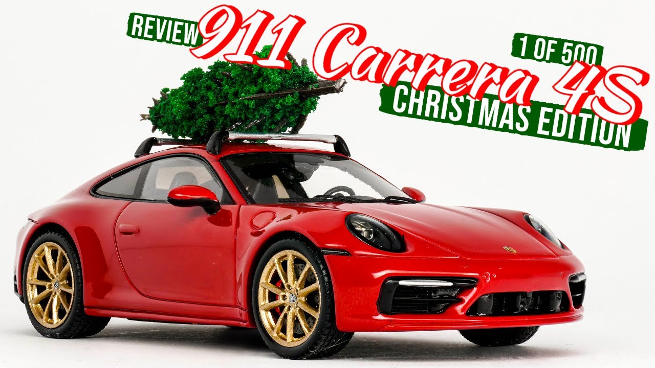 PORSCHE LEIPZIG'S 911 (992) CARRERA 4S CHRISTMAS EDITION! Rare 1