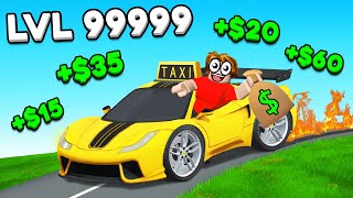 FASTEST TAXI Driver Ever in ROBLOX! screenshot 5