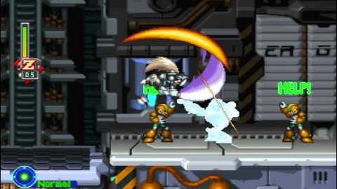 Megaman X5 Walkthrough Part 8 (Spiral Pegacion)