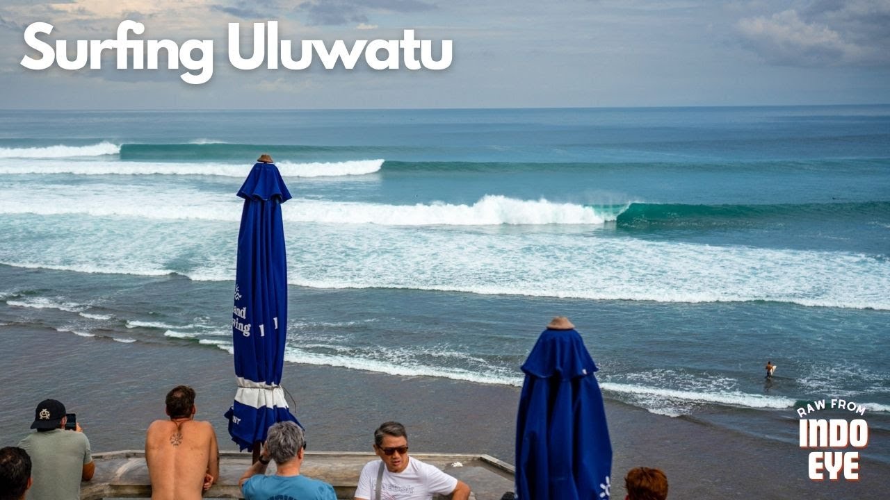 A Fun Day Surfing Uluwatu - Racetracks - RAW from Indo Eye