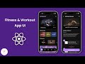 Fitness Workout App UI in React Native (Expo) | FitStart