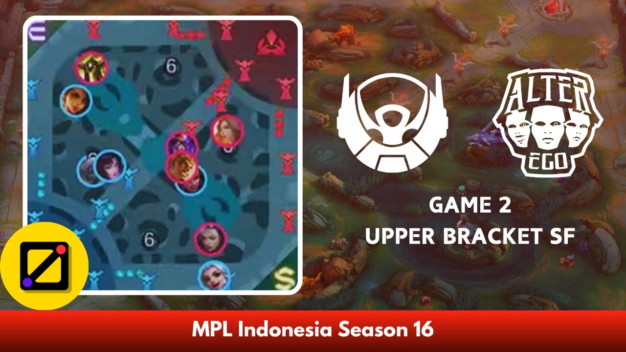 [Mini Map] Bigetron Esports vs Alter Ego - Game 2 - Upper Bracket SF - MPL ID S16 Playoffs