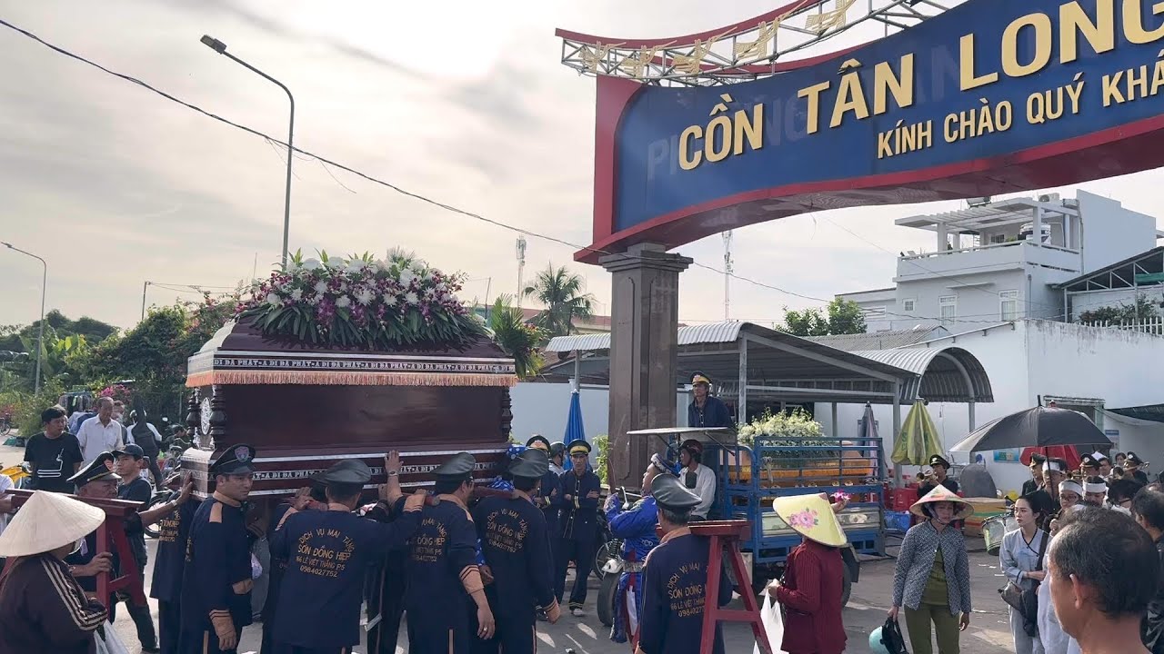 Trại hòm Sơn Đồng Hiệp (di quan ông : Hồ Hoàng Vũ) cồn Tân Long - tỉnh Đồng Tháp 