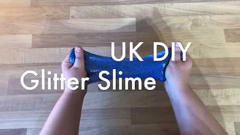 UK DIY Glitter Slime