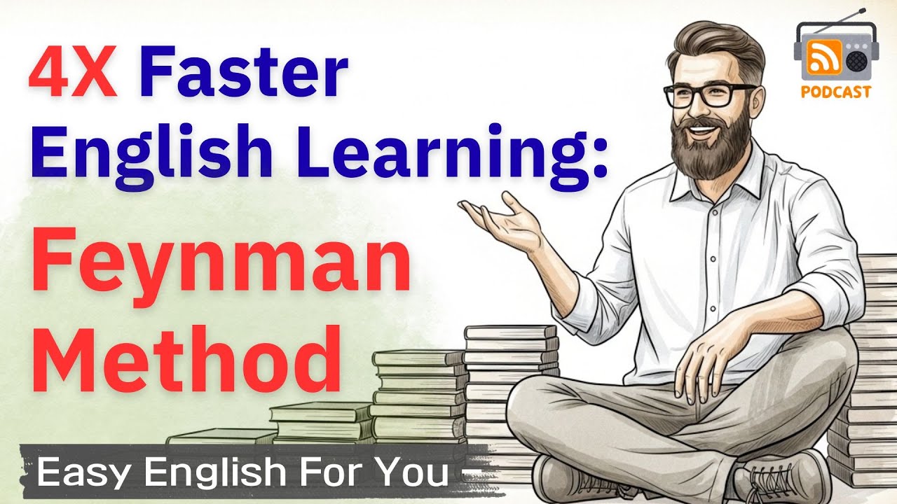 Can't Speak What You Know? Must-Watch Feynman Method | Easy English For You