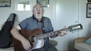 Video thumbnail of "12-string Guitar: Dear Old Donegal (Including lyrics and chords)"