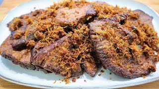 Trik membuat daging gepuk ala Sunda yang super lezat